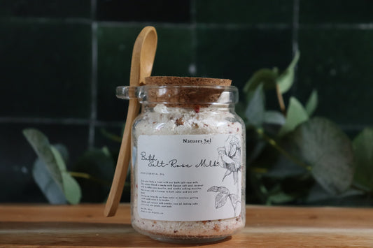 Rose Milk Bath Salt